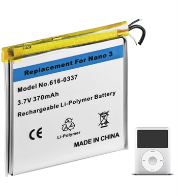IPod Nano 3 Batterij - Li-Polymer - Do The Bright Thing